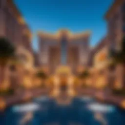 Stunning architectural design of Address Zabeel