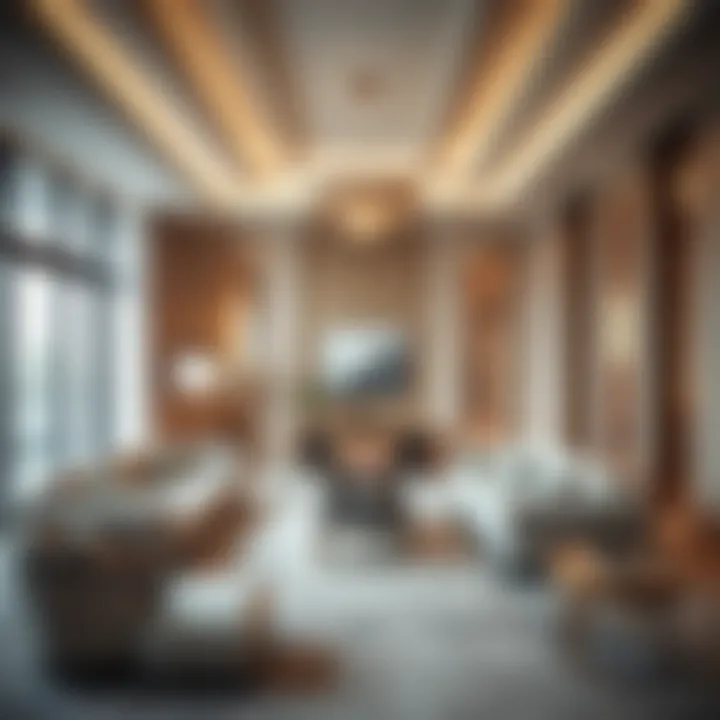Elegant Interiors of Address Zabeel Suites Elegant interior design of a suite in Address Zabeel