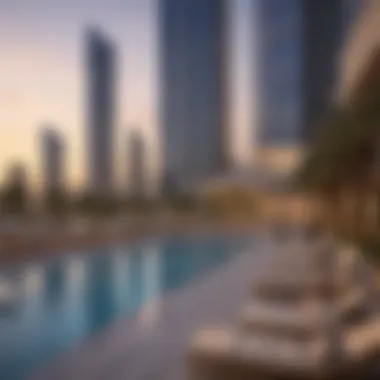 Luxurious amenities within Al Rihab Tower