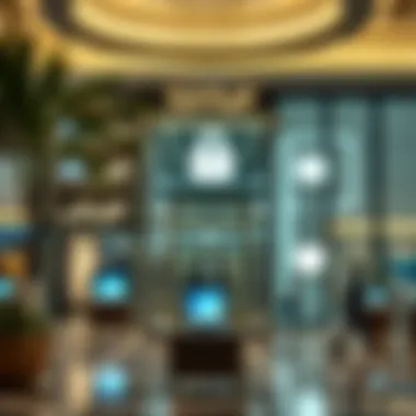 Diverse Banking Services in Dubai Graphical representation of banking services offered