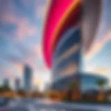 Architectural design of Bloom Tower showcasing modern aesthetics