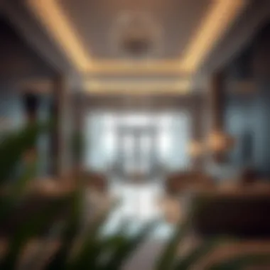 Luxurious Interiors of Bloom Villas Luxurious interior spaces of Bloom Villas highlighting high-end finishes