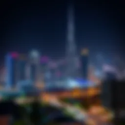 A panoramic view of the Damac Tecom skyline showcasing modern architecture.