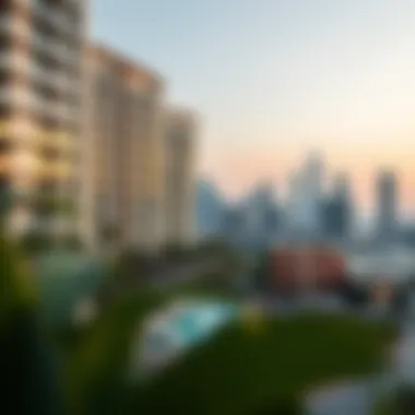 Modern Living in Jebel Ali Stunning view of Jebel Ali skyline with modern apartments