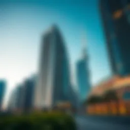 Architectural design of Dubai real estate