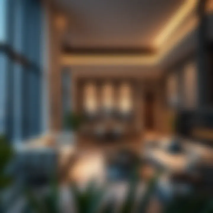 Modern living spaces designed by Damac Properties