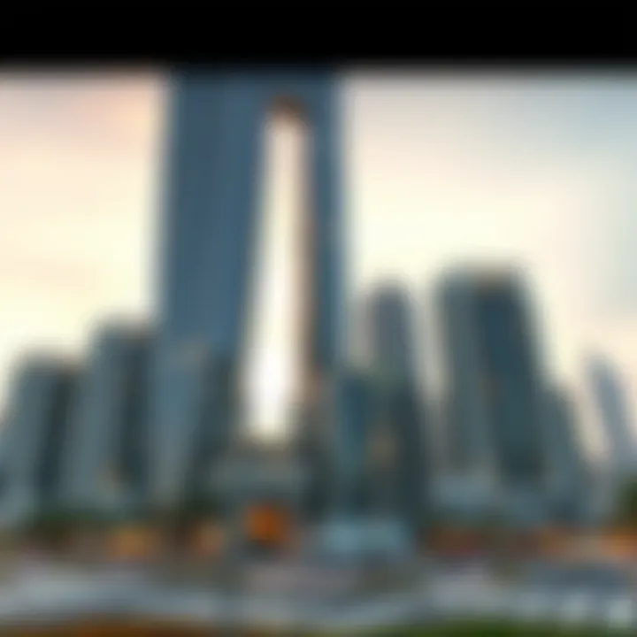 Impact of DT1 Tower on surrounding neighborhoods and market trends