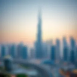 Captivating skyline view showcasing Dubai's iconic architecture