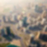 Aerial view showcasing the expansive layout of Dubai South