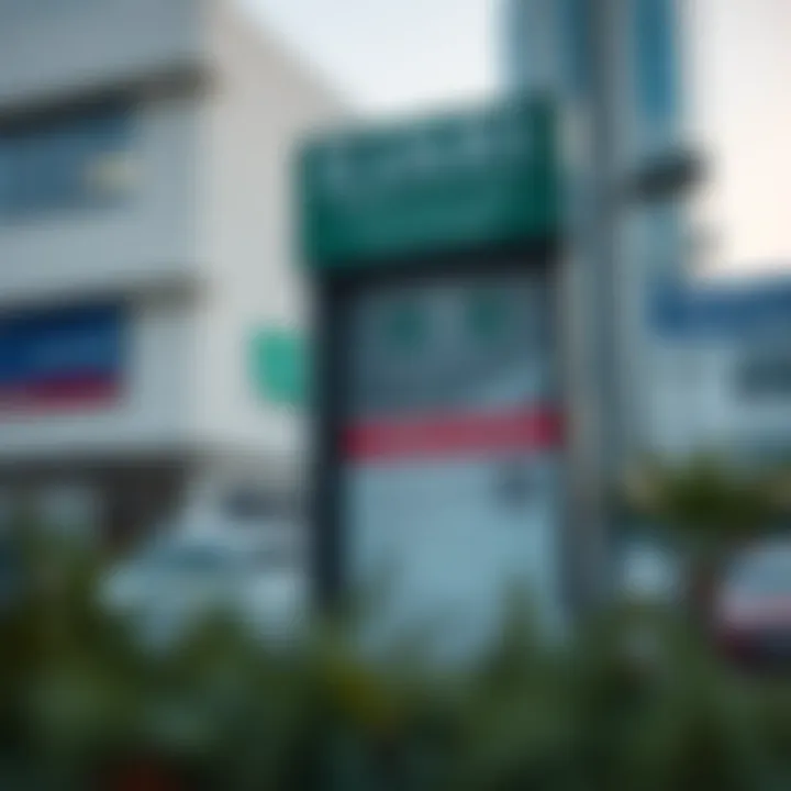 An informative signboard about Ejari services and regulations