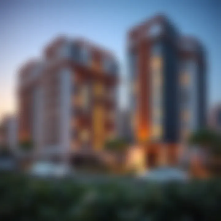 Contemporary Residences in Al Majaz 2 Modern residential buildings in Al Majaz 2