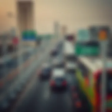 Transportation Network Around Al Majaz 2 Public transportation connections near Al Majaz 2