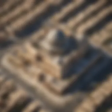 Aerial view of العين زاخر showcasing its architectural beauty