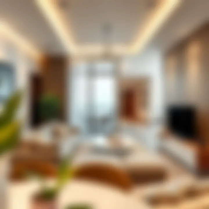 Modern Apartment Interior Modern apartment interior in Rashidiya, Dubai