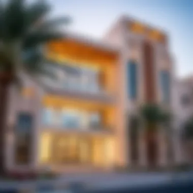 Architectural marvel of a completed Azizi project