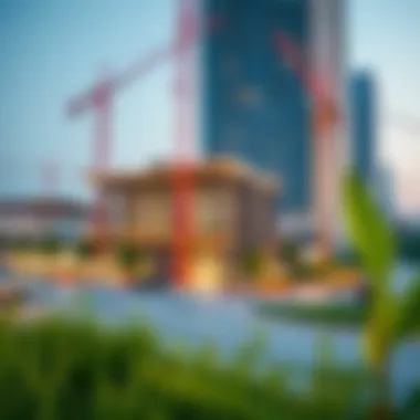 Sustainable construction practices at Azizi