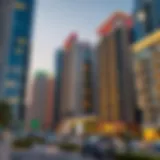 Vibrant city skyline of Deira showcasing modern architecture
