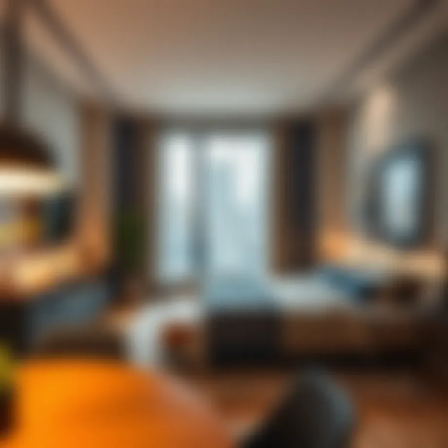 Stylish shared living space near Financial Center Metro Station