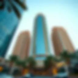 Stunning architectural view of Court Tower