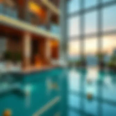 Amenities and facilities within Creek Rise Tower