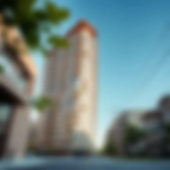 Neighborhood context and surroundings of Creek Rise Tower