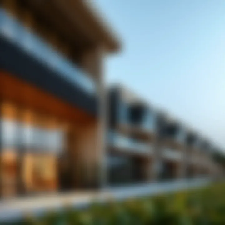 Architectural marvel of Creek Views showcasing contemporary design