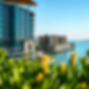 Scenic waterfront view surrounding Creek Views by Azizi