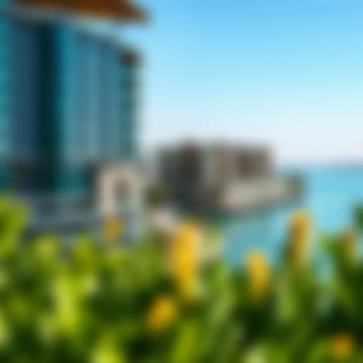 Scenic waterfront view surrounding Creek Views by Azizi