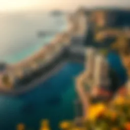 Stunning aerial view of Gardenia Bay showcasing its coastal landscape