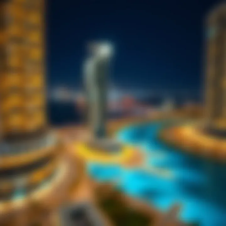 Location Map of Iris Bay Tower Map highlighting the strategic location of Iris Bay Tower in Business Bay