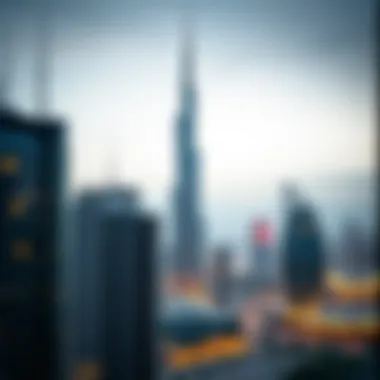 Burj Khalifa: The Pinnacle of Modern Architecture The iconic Burj Khalifa towering over the Dubai skyline