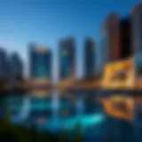 Luxury Reflections at Marina Shores Stunning view of Marina Shores reflecting luxury and elegance