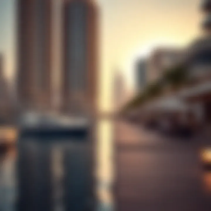 Waterfront Lifestyle at Marina Shores Scenic waterfront lifestyle in Dubai's Marina Shores