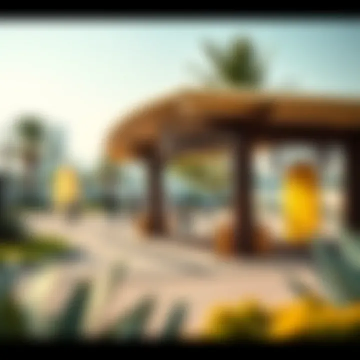 Beautiful parks and recreational areas in Nad Al Hamar