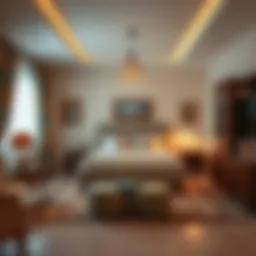 Charming room interior in Abu Hail