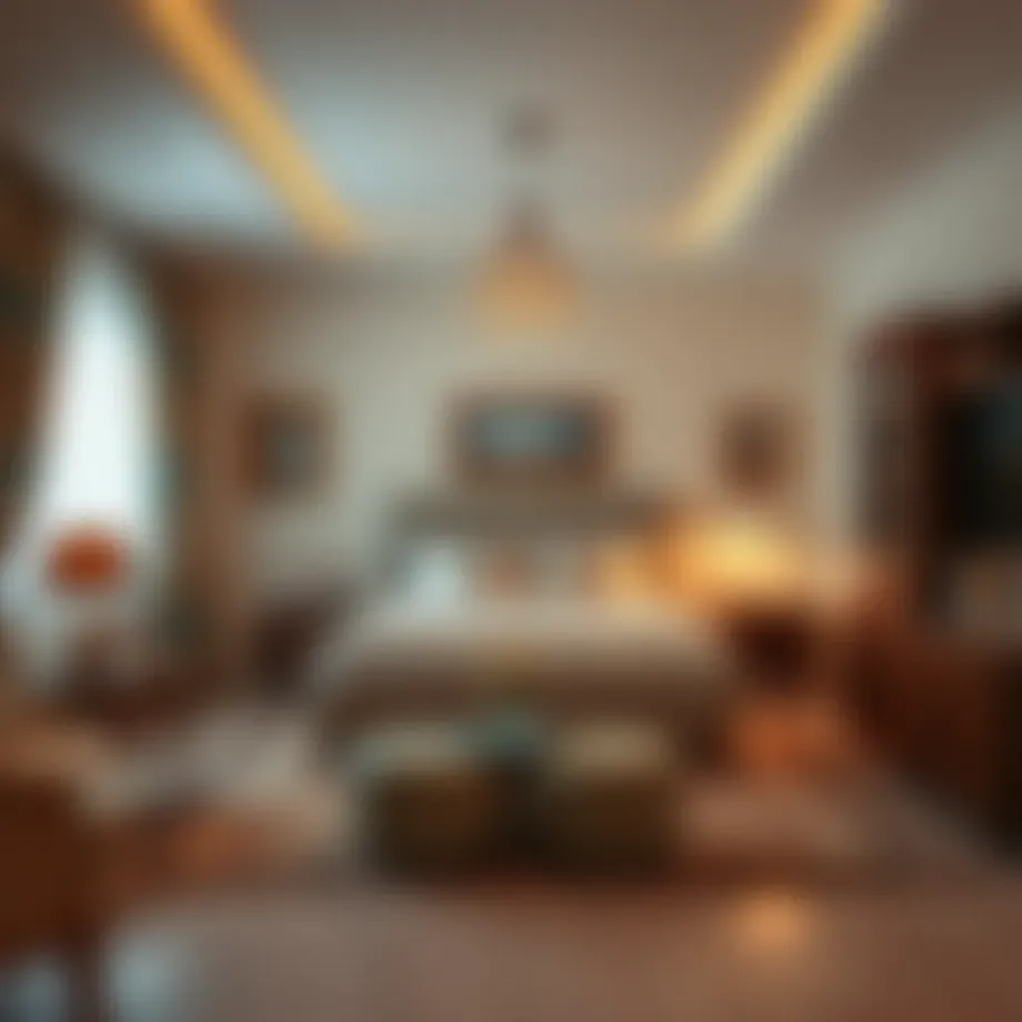 Charming room interior in Abu Hail