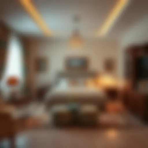 Charming Room Interior in Abu Hail Charming room interior in Abu Hail