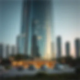 Stunning architectural view of Silver Tower Cluster I showcasing modern design