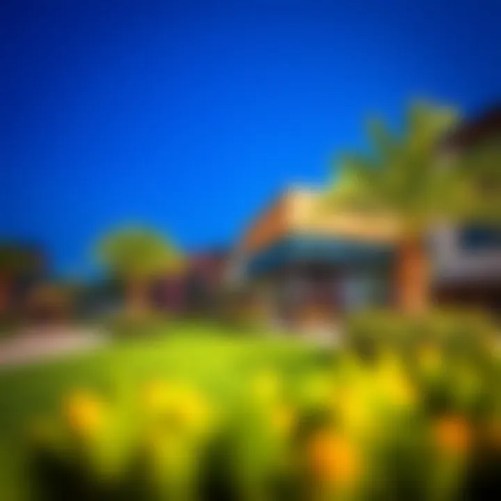 Vibrant community amenities in JLT Cluster C including parks and recreational areas