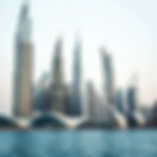 The breathtaking skyline of Dubai showcasing modern architecture