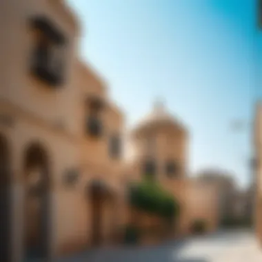 Al Fahidi Historical Neighborhood: A Glimpse into the Past Traditional architecture of the Al Fahidi Historical Neighborhood