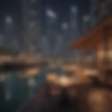 Luxurious waterfront dining experience in Dubai Marina