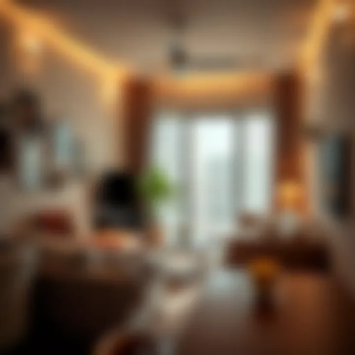 Cozy flat interior representing rental options