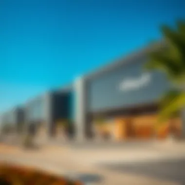 Diverse Business Facilities in Mafraq Modern facilities showcasing the diverse business opportunities within the industrial area.