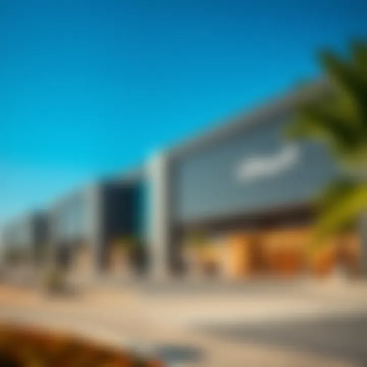 Diverse Business Facilities in Mafraq Modern facilities showcasing the diverse business opportunities within the industrial area.