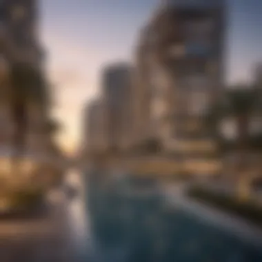 Modern real estate developments in the مرسى السيف area