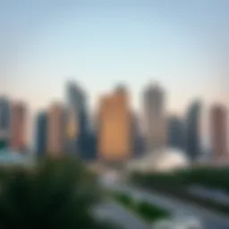 Luxurious Dubai skyline showcasing modern architecture