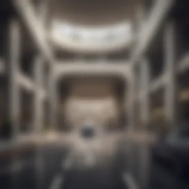 Entrance to Dubai Mall parking garage