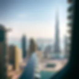 A scenic view of Dubai's skyline showcasing modern architecture.