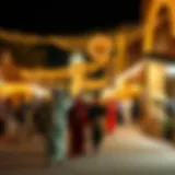 A festive celebration during a public holiday in the UAE